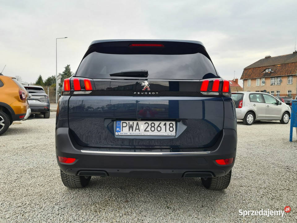 Peugeot 5008 7Osób Automat Navi 2xPDC Kamera Wągrowiec