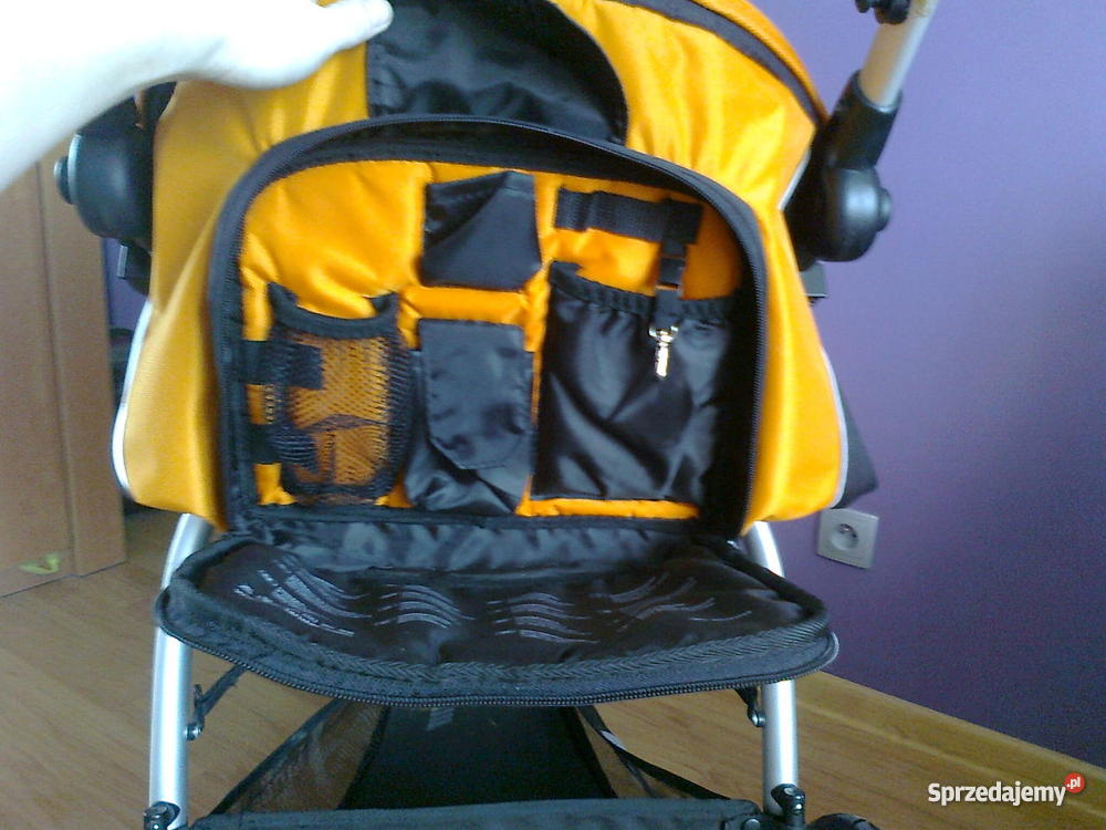 Wózek 2w1 XLANDER XT pomarańczowy mazowieckie Warszawa sprzedam