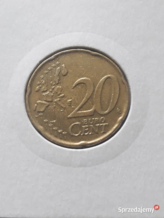 20 Eurocentów Belgia 2002 r 2006 r 2008 r Konin