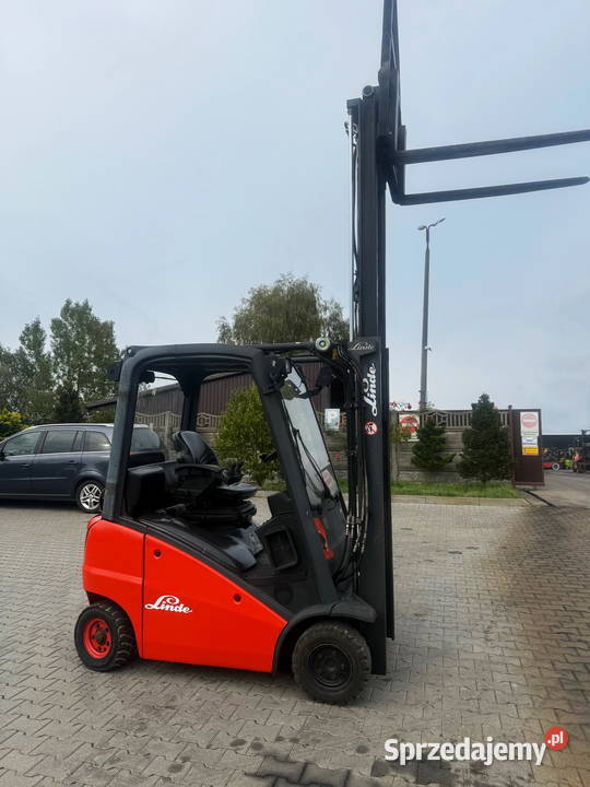 wózek widłowy LINDE H16T wolny skok przesuw gaz Wózki widłowe Działoszyn sprzedam