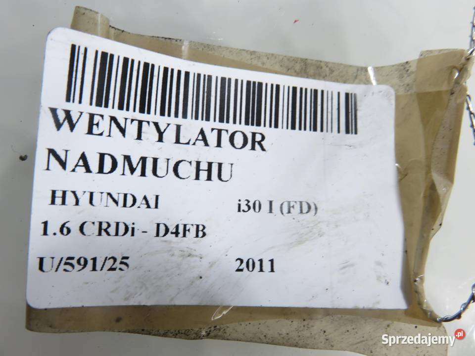 DMUCHAWA HYUNDAI i30 I FD