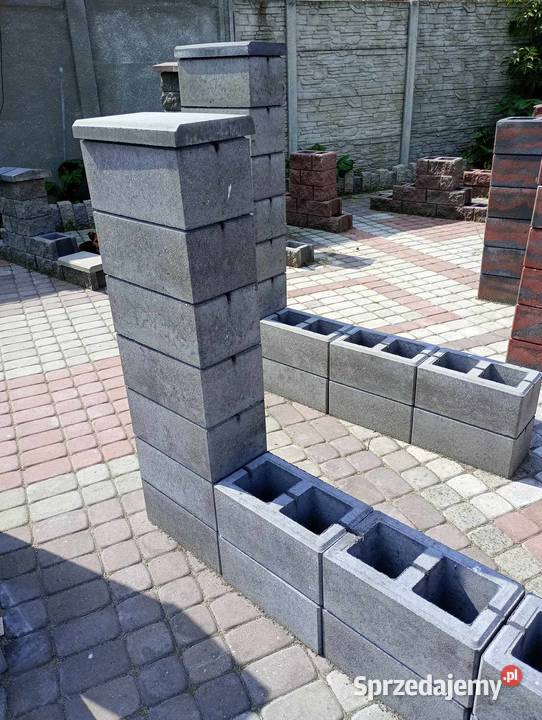 Bloczki Ogrodzeniowe Bloczek Ogrodzeniowy Grafit