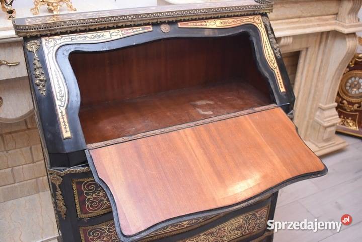 Królewska Komoda Barek Boulle Liczne Zdobienia Kraków sprzedam