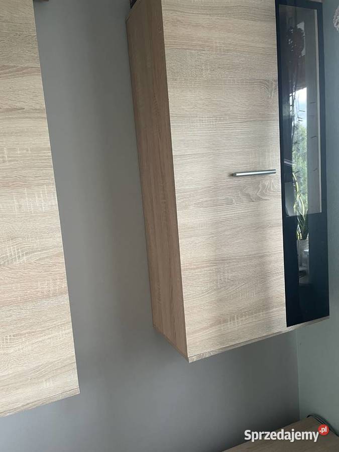 Nowoczesna meblościanka w kolorze dąb sonoma sprzedam