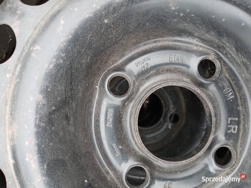 felgi stalowe 55Jx14 ET49 do OPLA stalowe Kielce