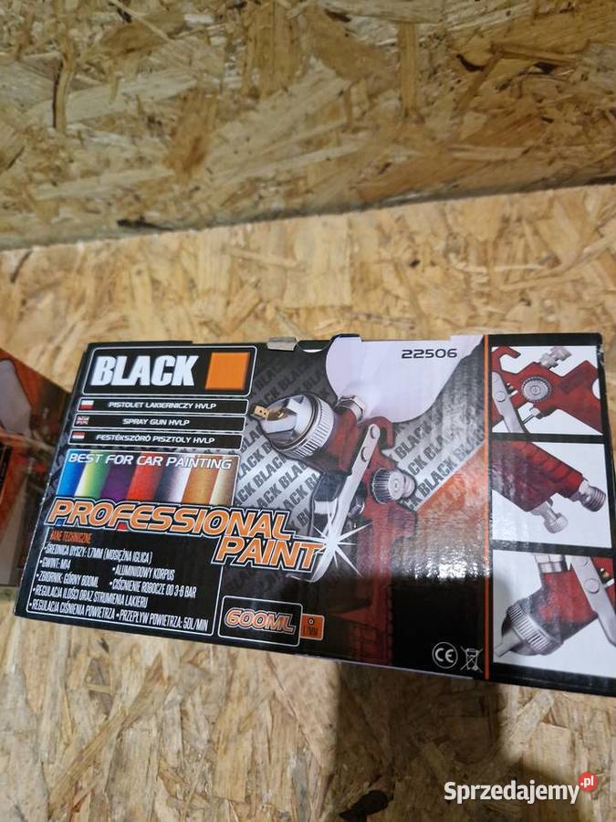 PISTOLET LAKIERNICZY DO MALOWANIA DYSZA 17mm Głogowa