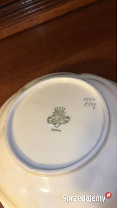 Patera z różą Ilmenau Made in Germany Bogato Gdańsk sprzedam