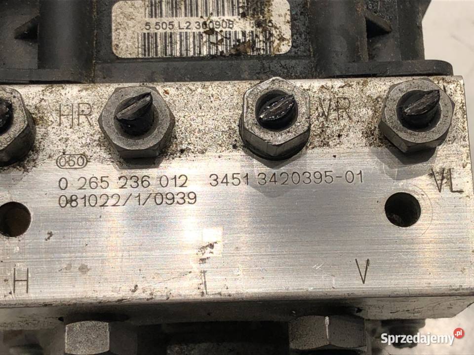 POMPA ABS BMW E83 3420395 20 177 0311