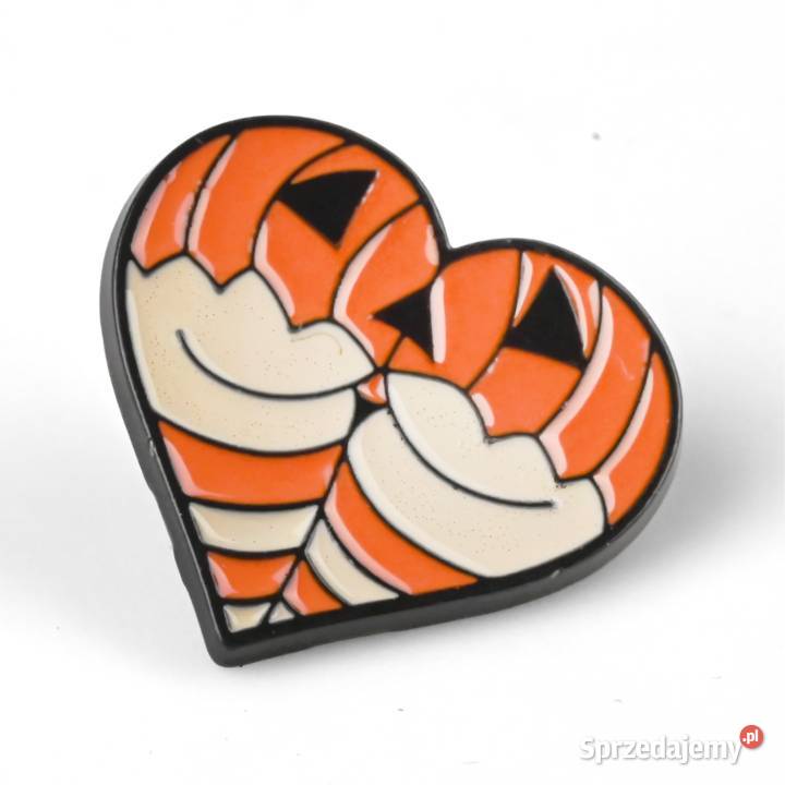 Pinup Heart 3 Metal Przypinka Halloween zachodniopomorskie Szczecin