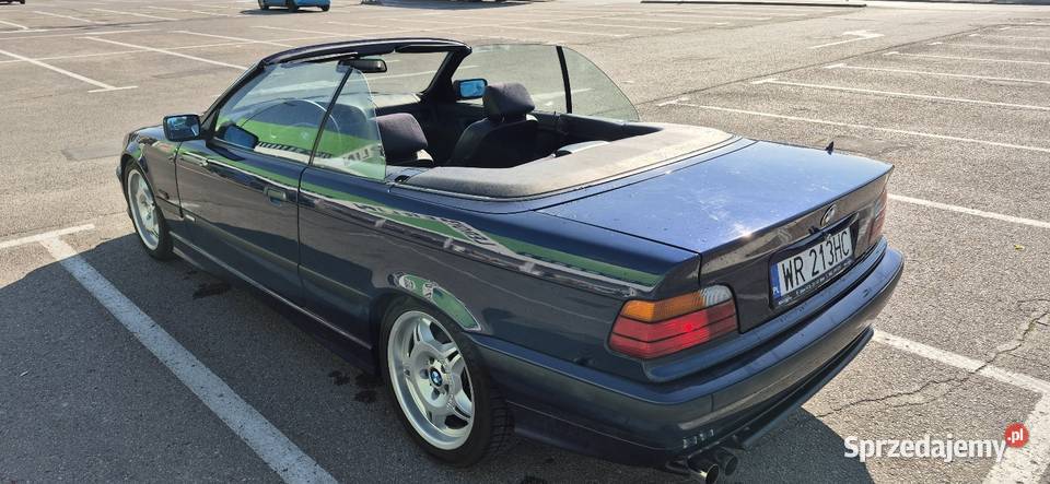 Bmw e36 Cabrio 320i m52 Montrealblau Bez Rdzy 274000km Warszawa