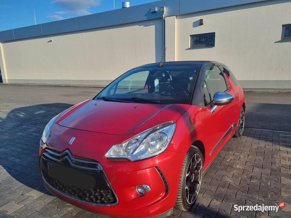 Citroen ds3 ładny skóry otwierany dach nieuszkodzony Warszawa