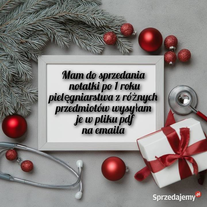 Notatki 1 roku pielęgniarstwa Radom