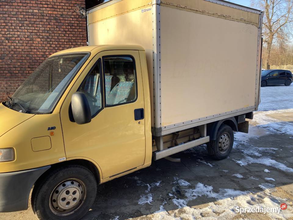 Fiat Ducato 28 D 2002 Kontener z windąUDT do 2800cm3 Tychy