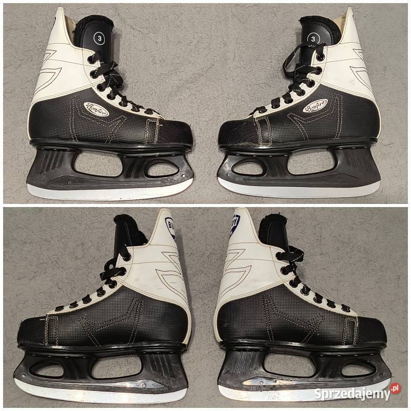 Łyżwy hokejowe rozmiar 35 wkładki 225 Skóra łódzkie Piotrków Trybunalski sprzedam