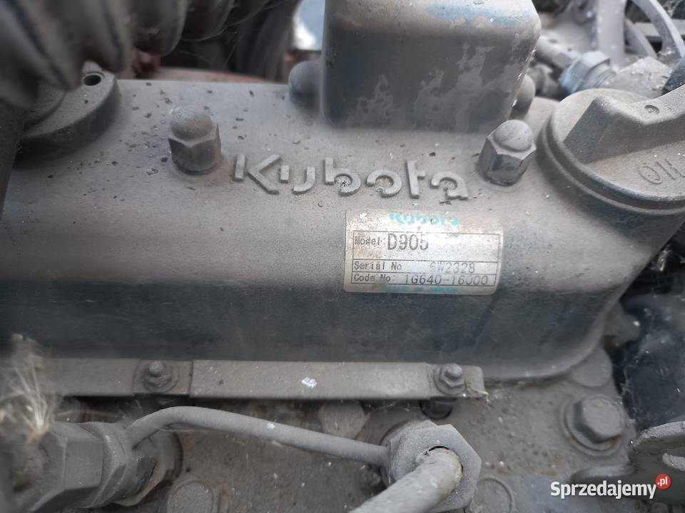 Zamiatarka tennant 6400 silnik kubota d905 3 tak Pozostałe wielkopolskie Turek