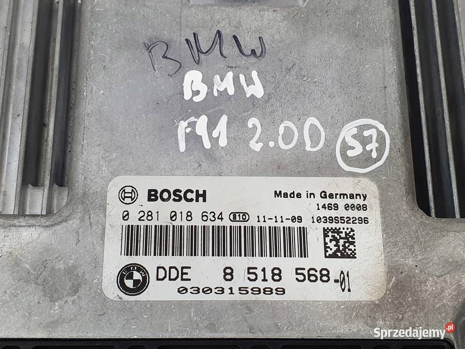 STEROWNIK SILNIKA BMW F30 F31 20 D komputer Komputery Chełm