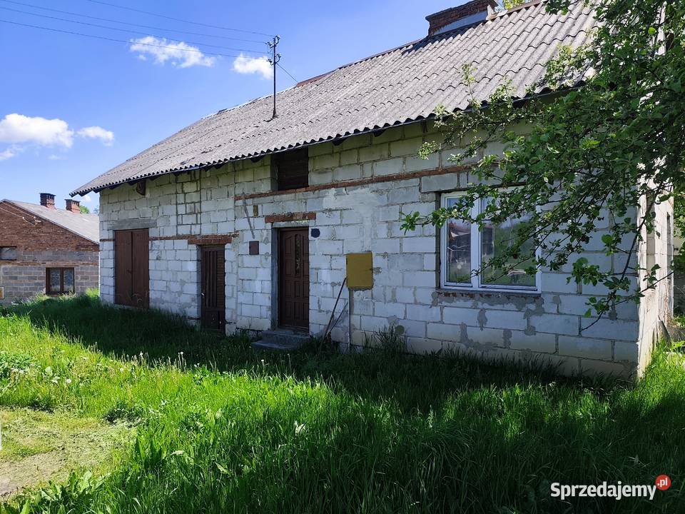 Przytulnu dom w gminie Dukla strych