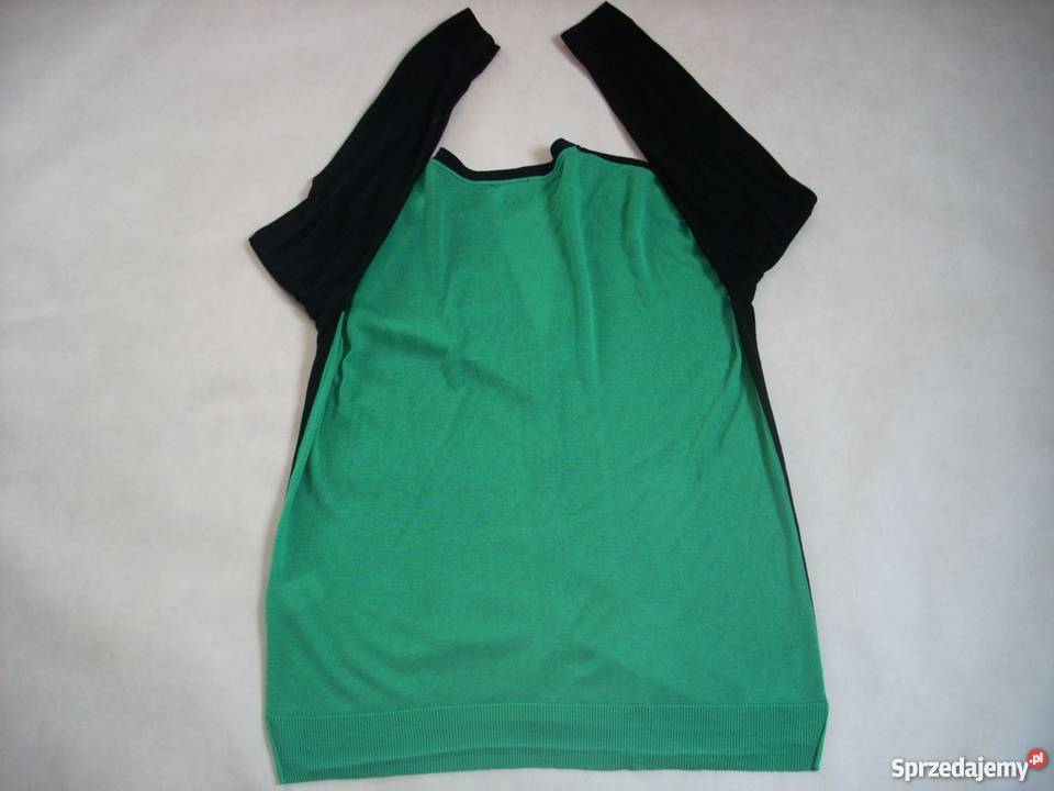 HM sweterek zielonyczarny zapinany 42 44 xl xxl Nowy Sącz