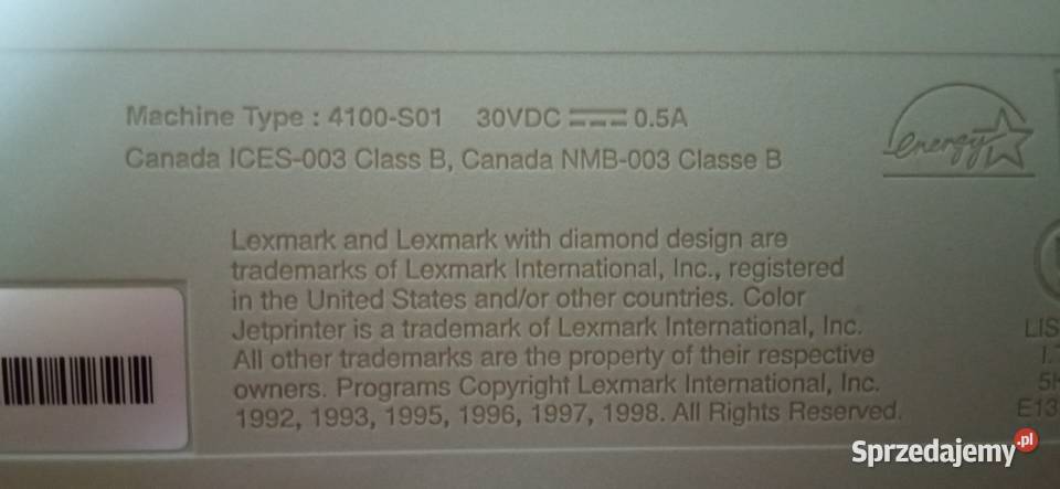 Drukarka Lexmark 11 Wrocław