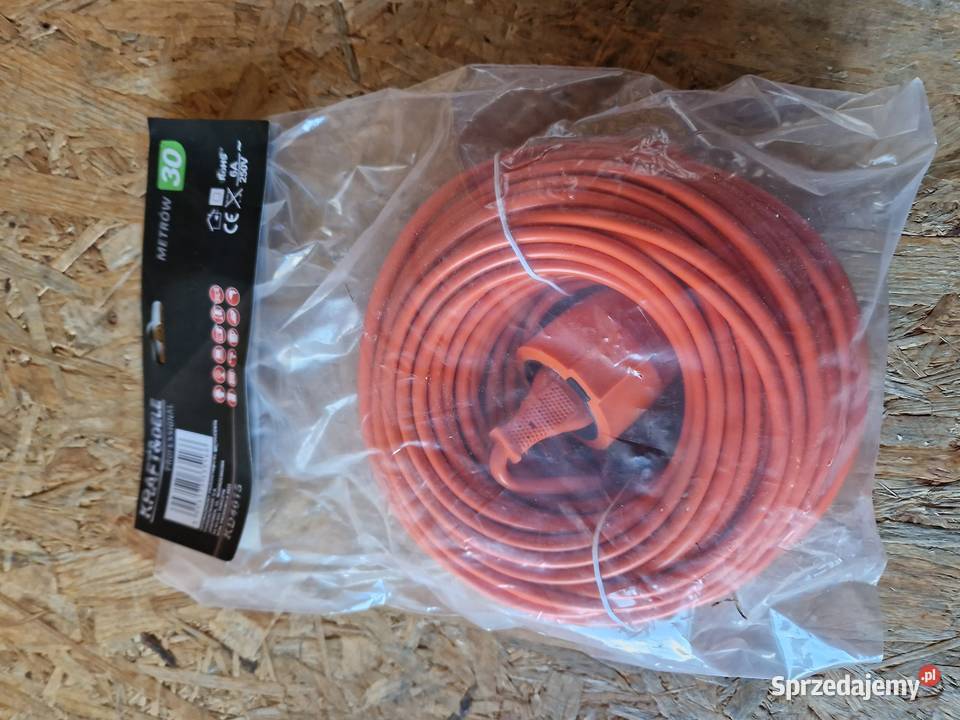 Przedłużacz ogrodowy 2x075mm 30m KD4015