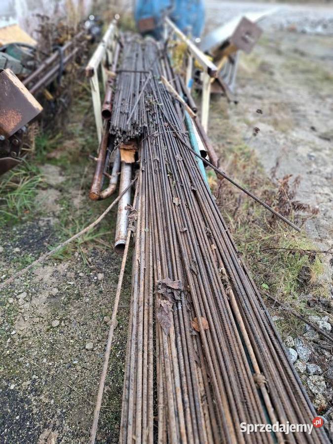 Pręt zbrojeniowy fi 12 mm nowy Stal zbrojeniowa Targoszyn