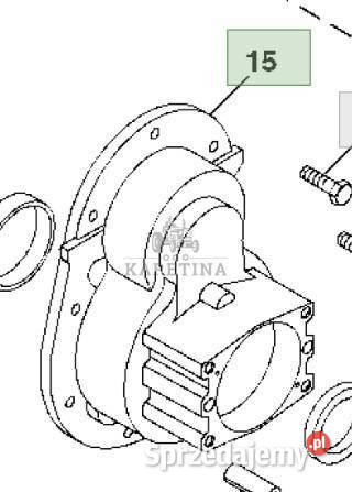 John Deere 8110 8210 8310 8410 Obudowa WOM PTO Jastrzębniki