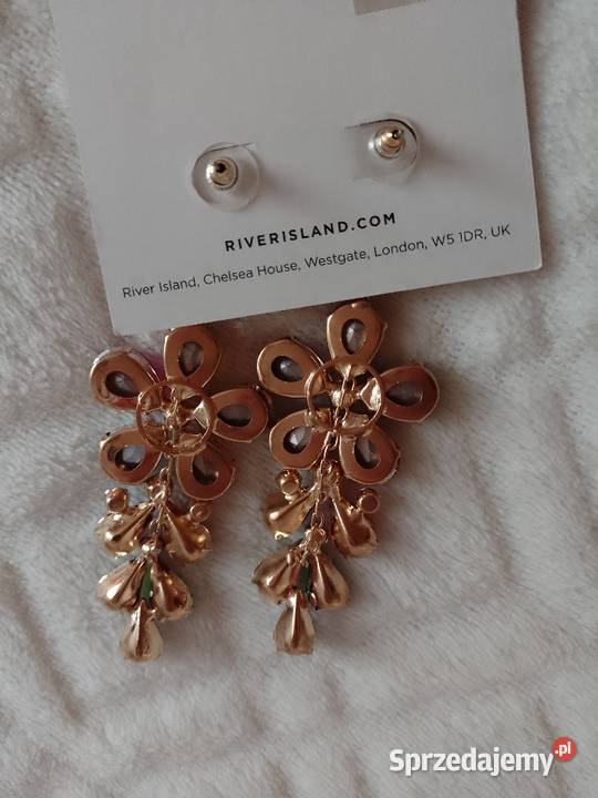 RIVER ISLANDBogato zdobione kolczyki tęczowe z