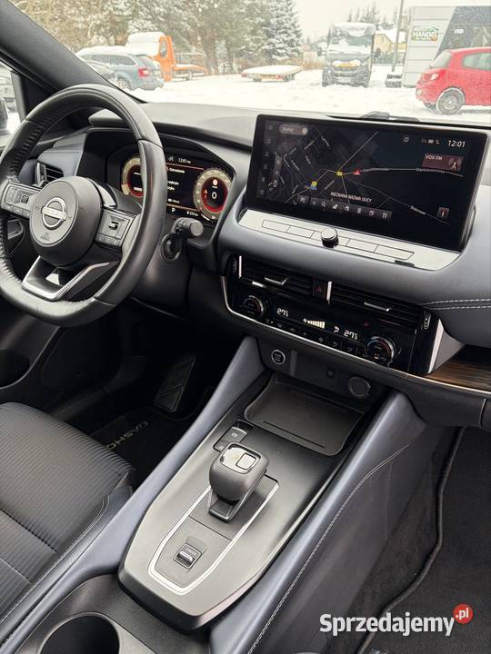 Nissan Qashqai Tekna Plus elektrycznie ustawiane fotele Qashqai mazowieckie Okuniew