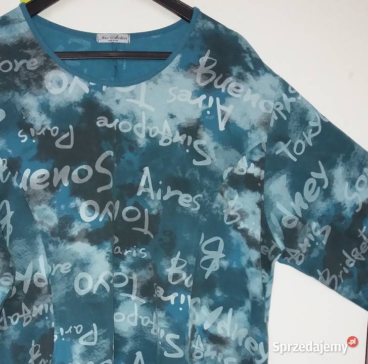 XXL54 Włoska dresowa tunika o linii A Collection śląskie Gliwice