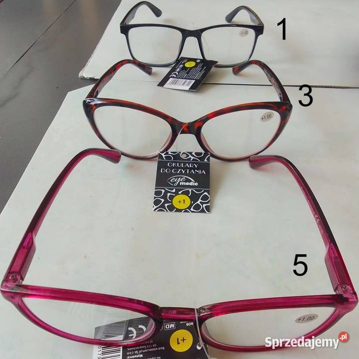 Okulary do czytania 1 dioptrii EyeMedic Wyrób Rewal