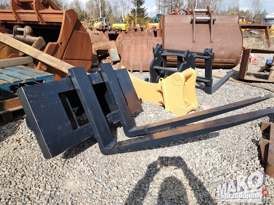 Widły do koparki Lehnhoff MS21 MS25 Paleciak pod