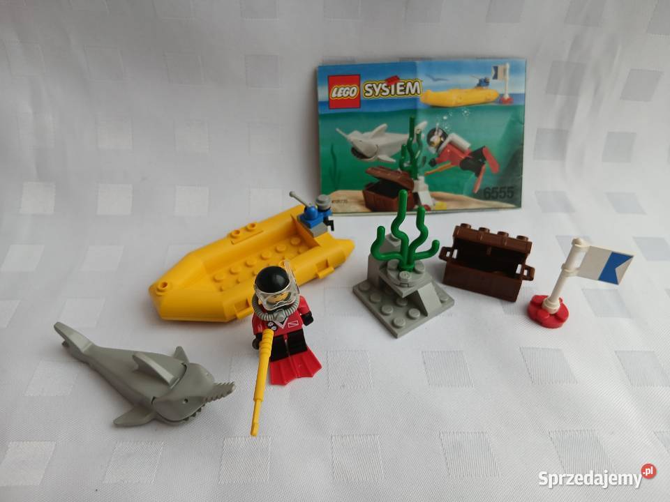 6555 LEGO Zestaw Kompletny Instrukcja Nurek Bielsko-Biała