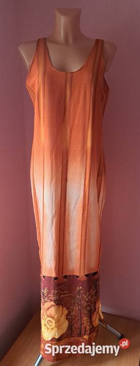 Sukienka ka długa na lato małopolskie Brzesko
