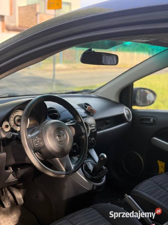 Mazda 2 Niski przebieg 2009r Klimatyzacja isofix
