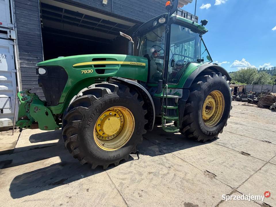 Ciągnik rolniczy John deere 7930 przedni TUZ WOM dolnośląskie Nowa Ruda