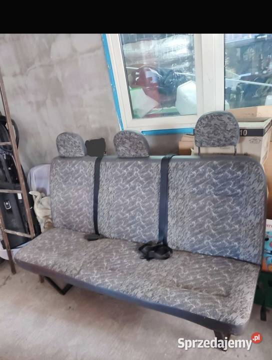 Rząd foteli fotele kanapa do busa uniwersalny dostawcze lubelskie Radzyń Podlaski