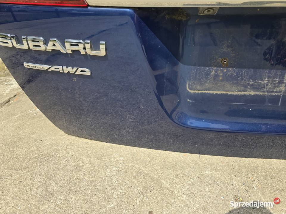 Subaru Outback IV BR klapa bagażnika kamera osobowe Karoseria