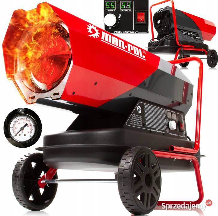 NAGRZEWNICA OLEJOWA 40 kW SPALINOWA DMUCHAWA Chmielnik sprzedam
