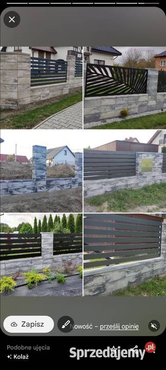 montaż ogrodzeń ogrodzenia ogrodzenie Posądza
