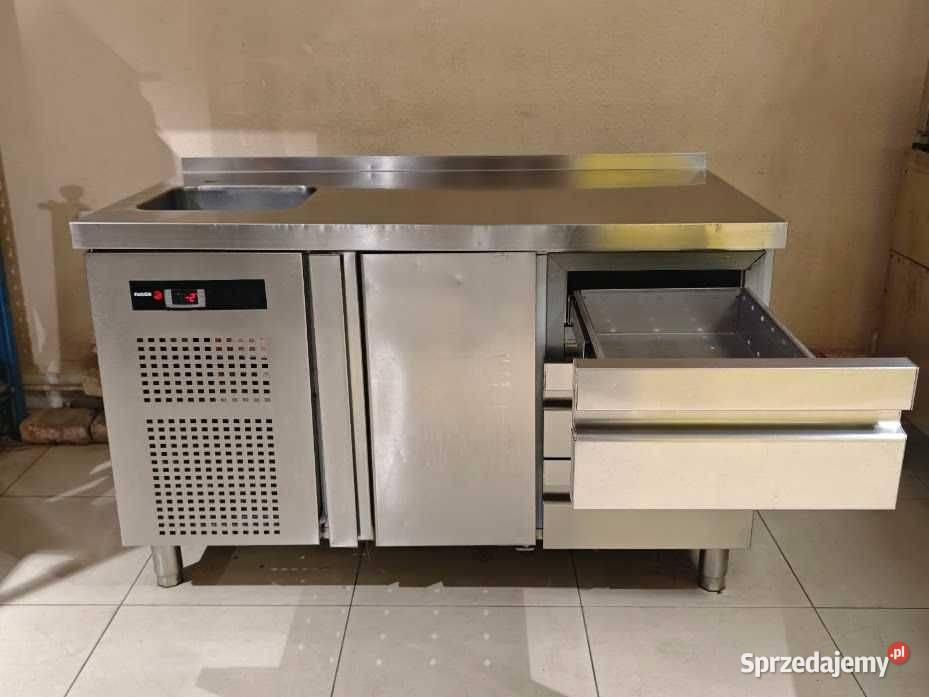 Stół chłodniczy Fagor ze zlewem i modułem Gastronomia śląskie Góra