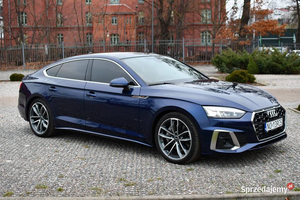 Audi A5 Mild Hybrid Quattro 265 20 benzyna Sline nieuszkodzony
