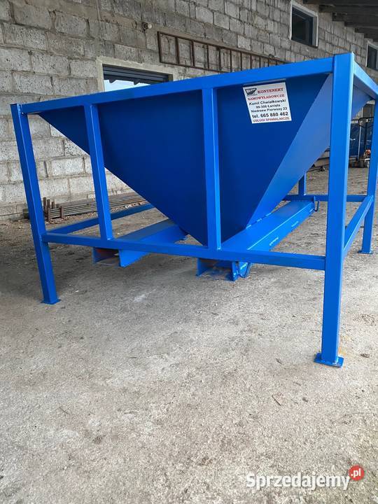 Kosz Zasypowy Bufor przyjęciowy do big bag Niedrzew Pierwszy