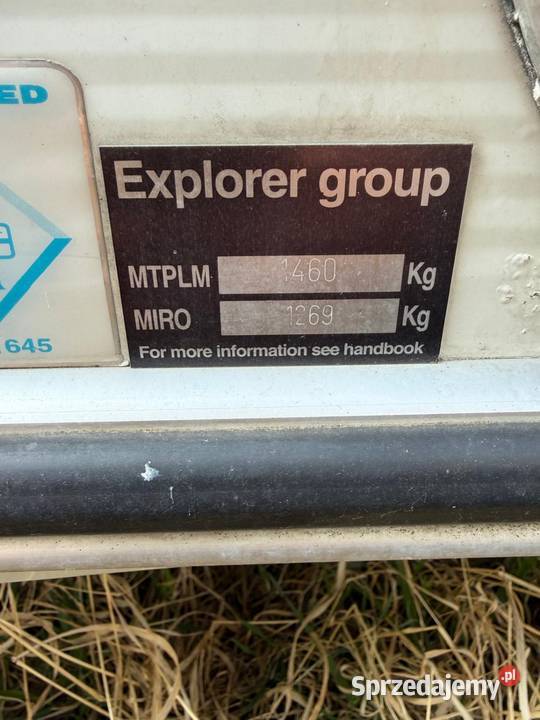 Compass Magnum 524 2006 Mover Przedsionek 45 os Węgorzewo