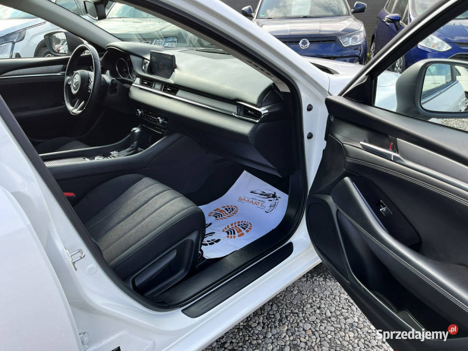 Mazda 6 Automat Navi Biała Perła Salon HUD III VAT marża Rydułtowy