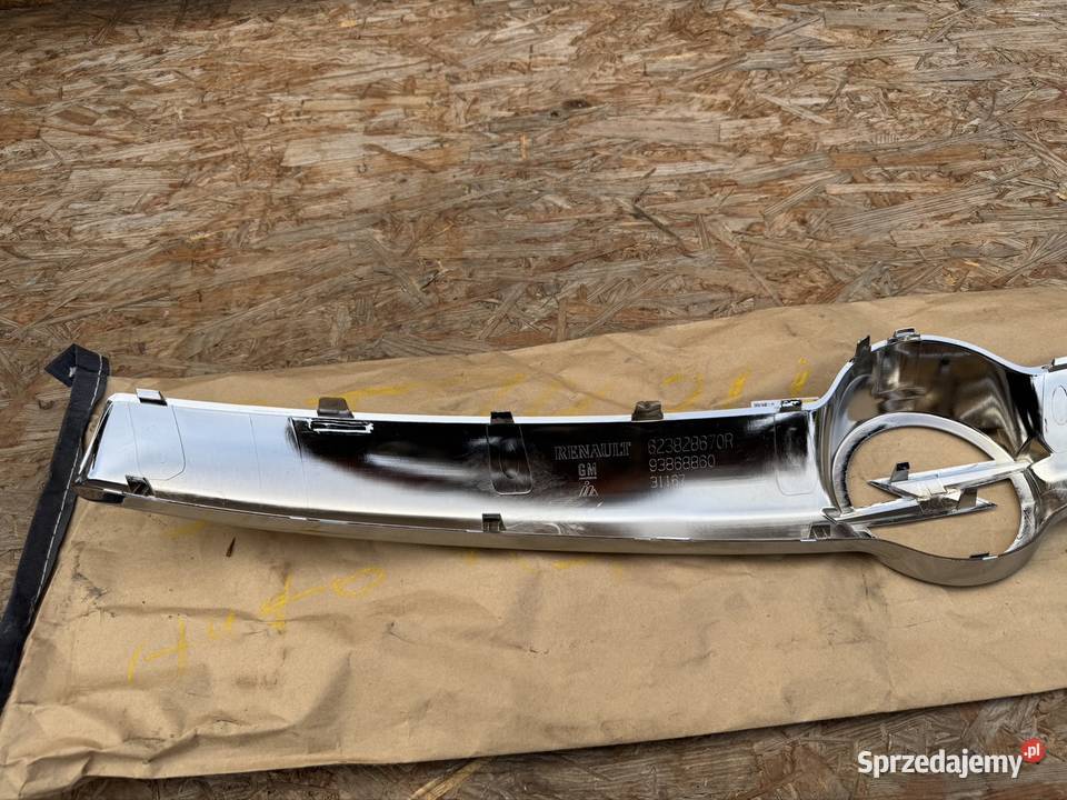 Chrom listwa nakładka grilla atrapy Opel vivaro Międzychód