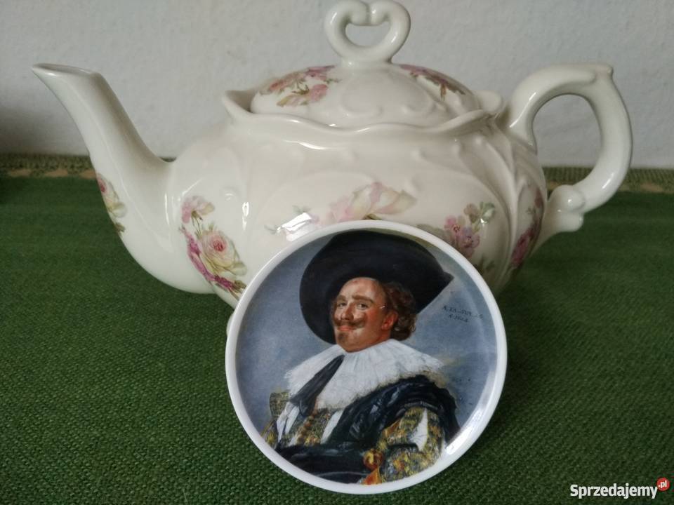 Ozdobna porcelana talerzyk Porcelana i szkło Ropa