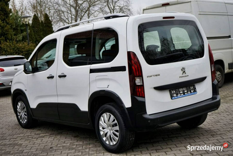 Peugeot Rifter 15HDI Klima NAVI 5 osób 2020r autoalarm Płock