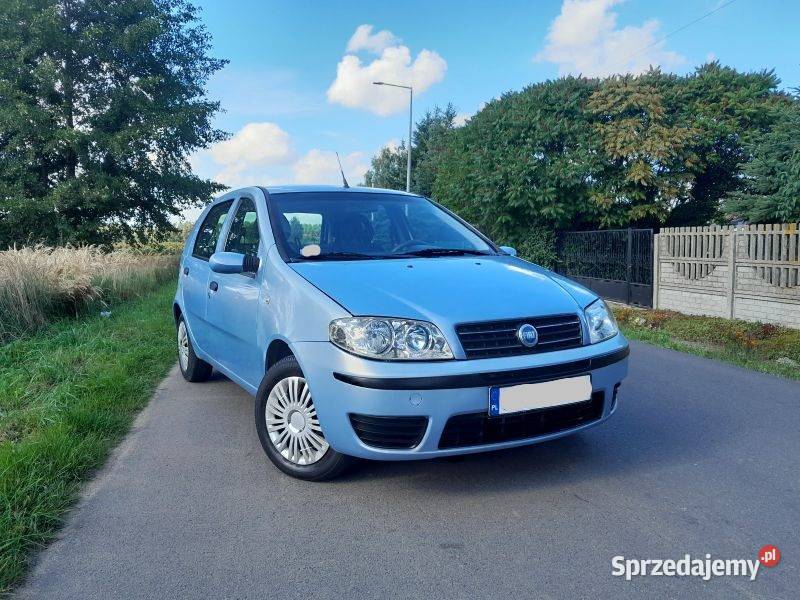 Fiat Punto II FL 2005r 12B Przebieg 158 Rok produkcji 2005 Uniejów sprzedam