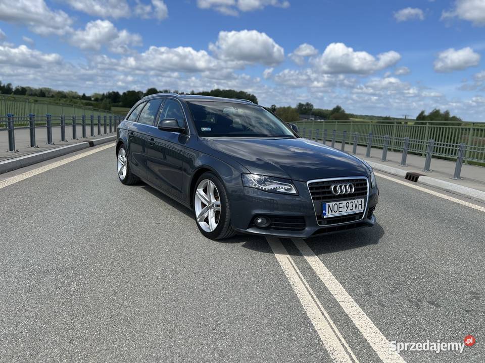 Audi A4 B8 20 TDI Automat Ledy Panorama diesel Ełk