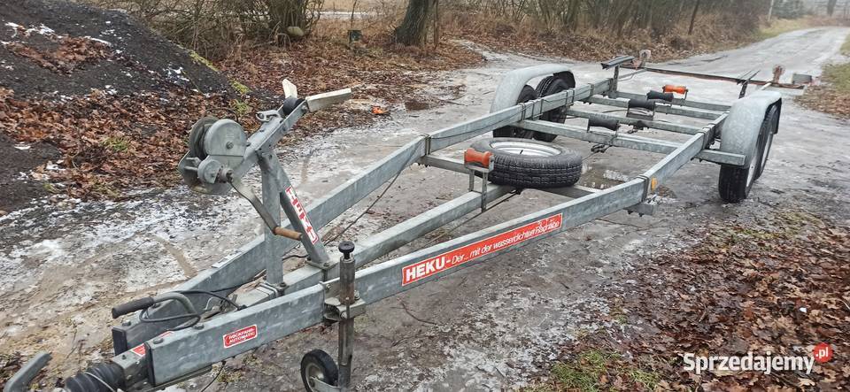 Przyczepa podłodziowa DMC 2000 Nowogród Bobrzański